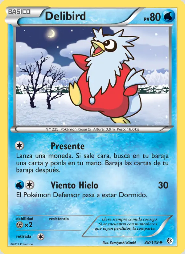 Image of the card Delibird