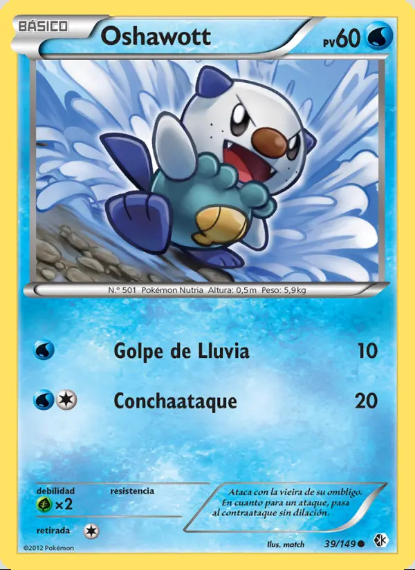 Image of the card Oshawott