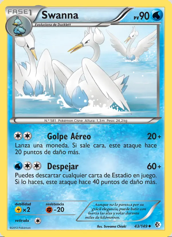 Image of the card Swanna