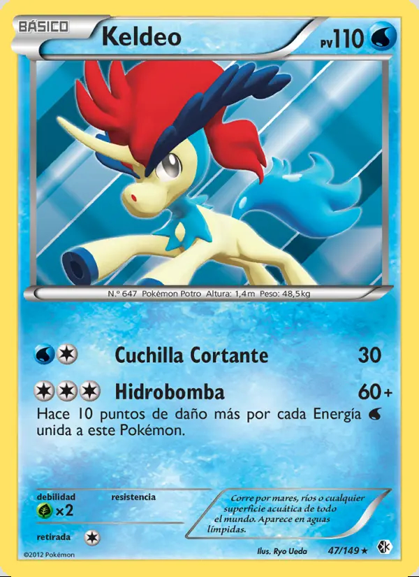 Image of the card Keldeo