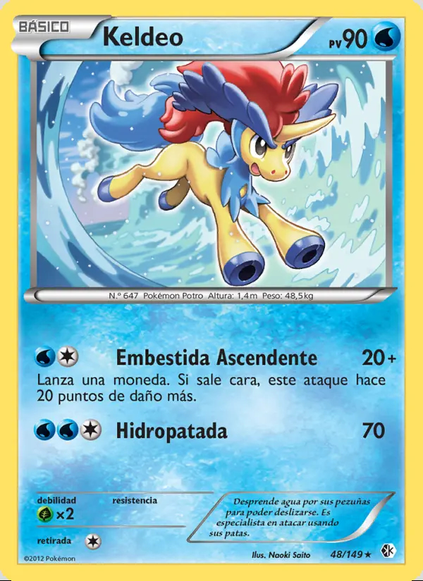 Image of the card Keldeo