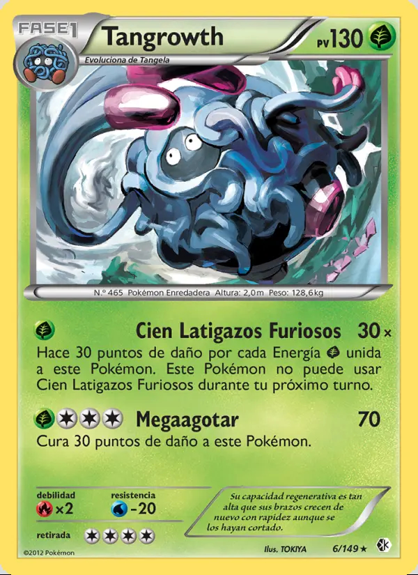 Image of the card Tangrowth