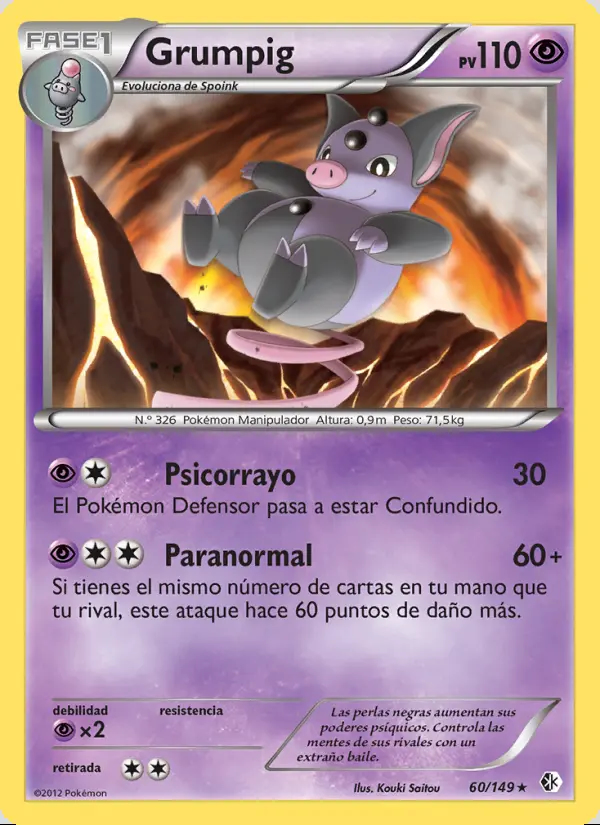 Image of the card Grumpig