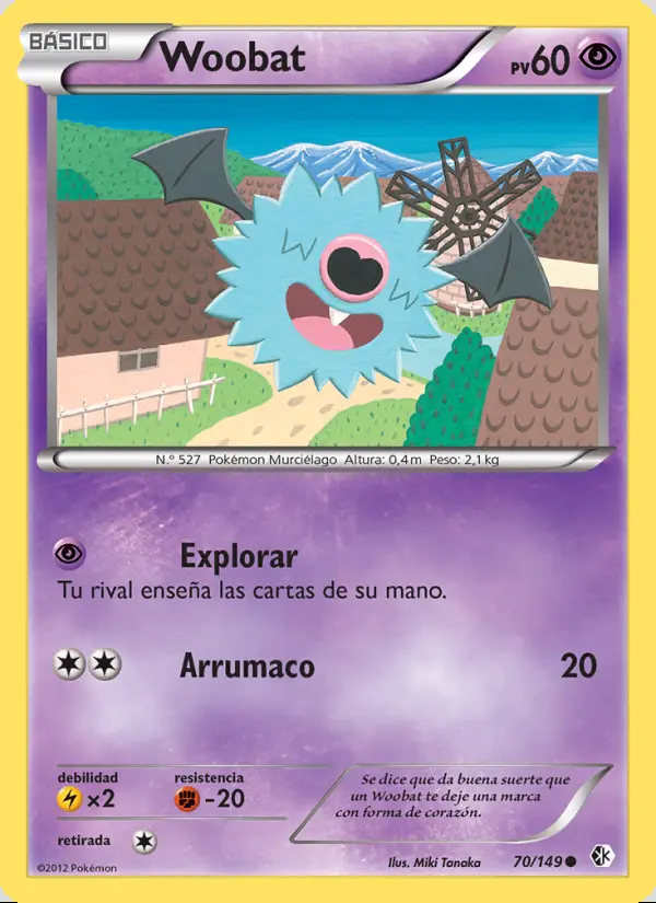 Image of the card Woobat
