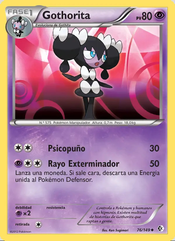 Image of the card Gothorita