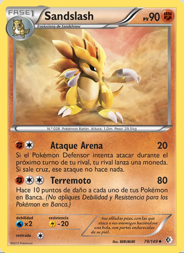 Image of the card Sandslash