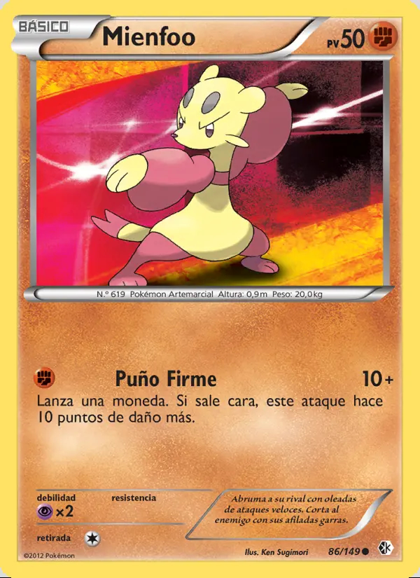 Image of the card Mienfoo