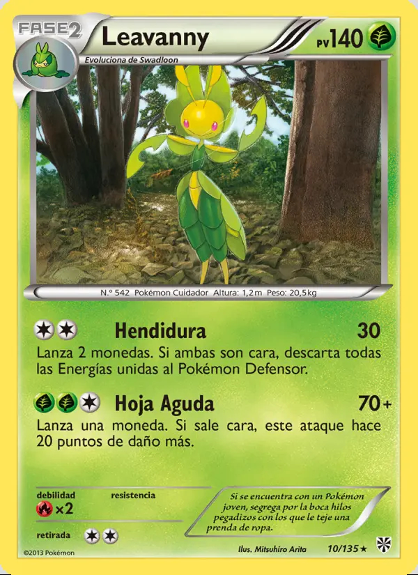Image of the card Leavanny