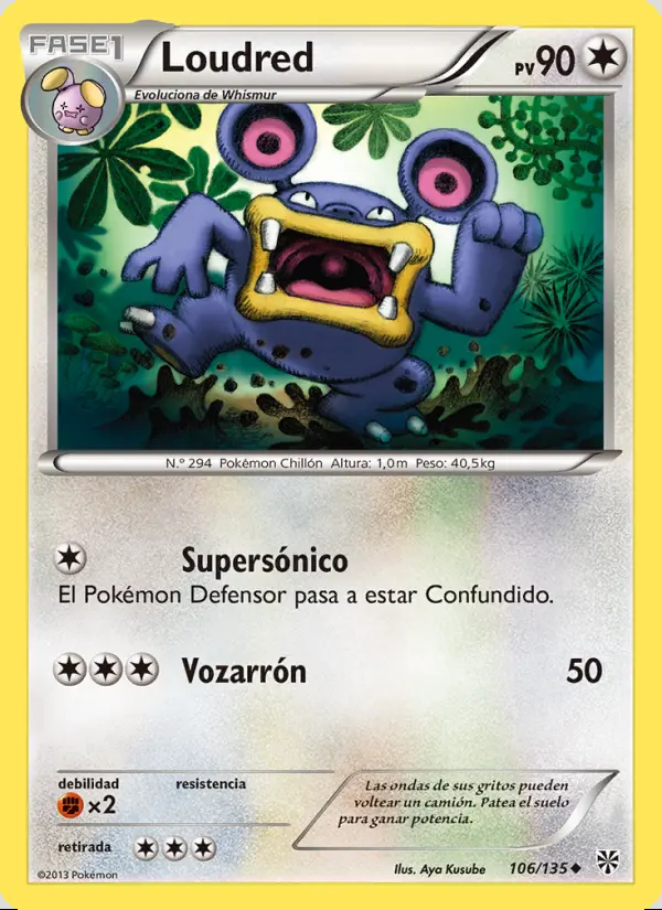 Image of the card Loudred