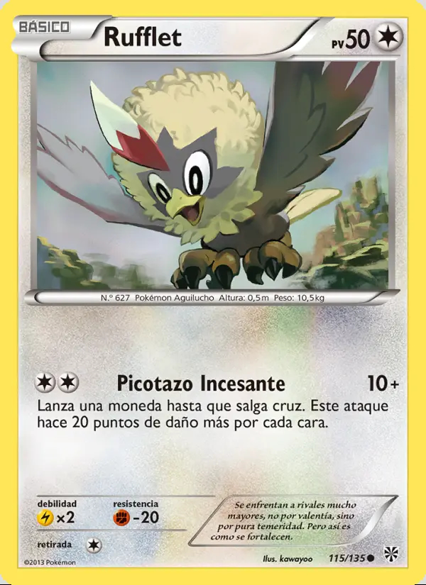 Image of the card Rufflet