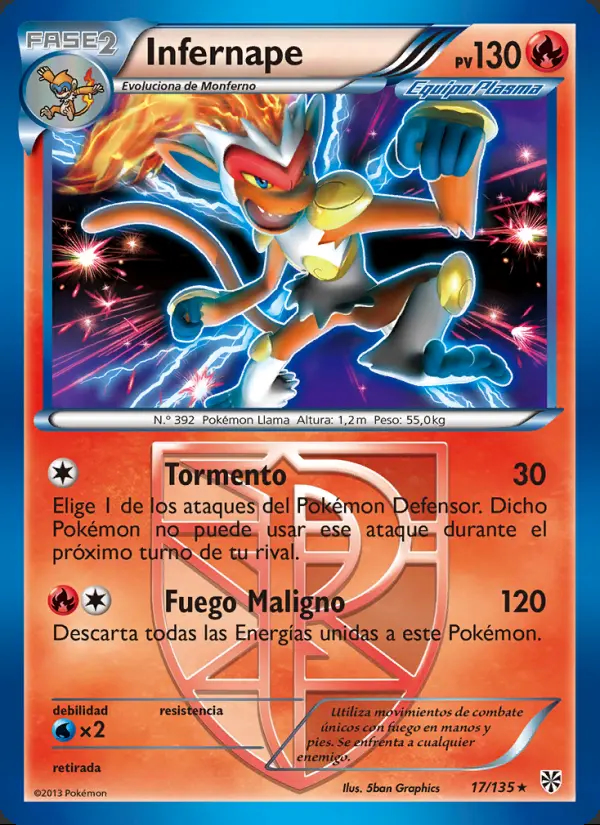 Image of the card Infernape