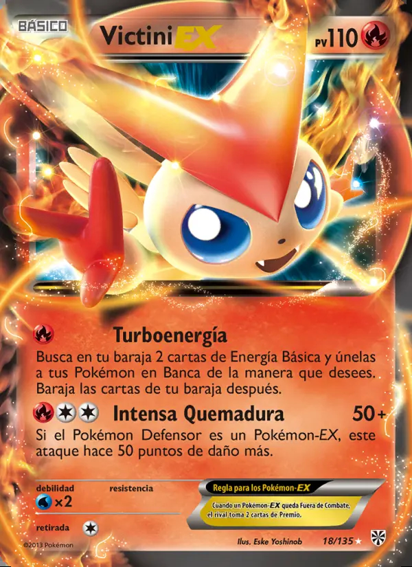 Image of the card Victini-EX