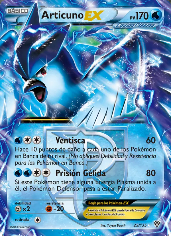 Image of the card Articuno-EX