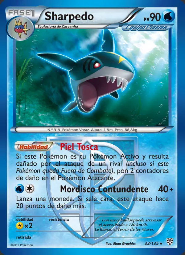 Image of the card Sharpedo