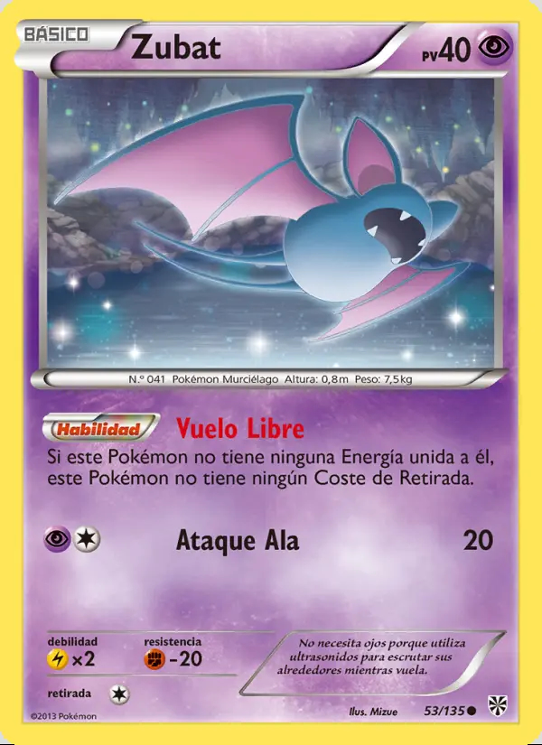 Image of the card Zubat