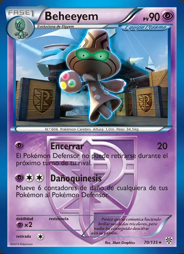 Image of the card Beheeyem