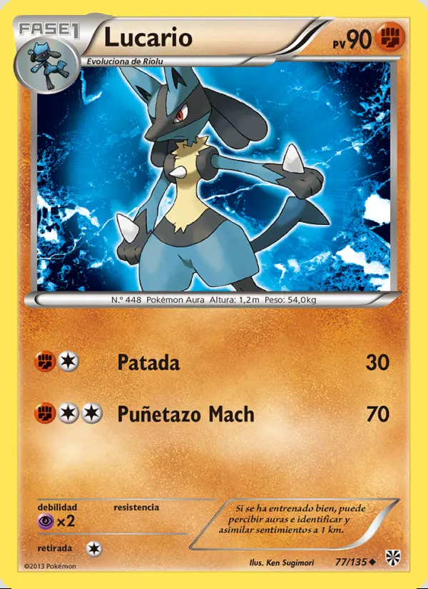 Image of the card Lucario