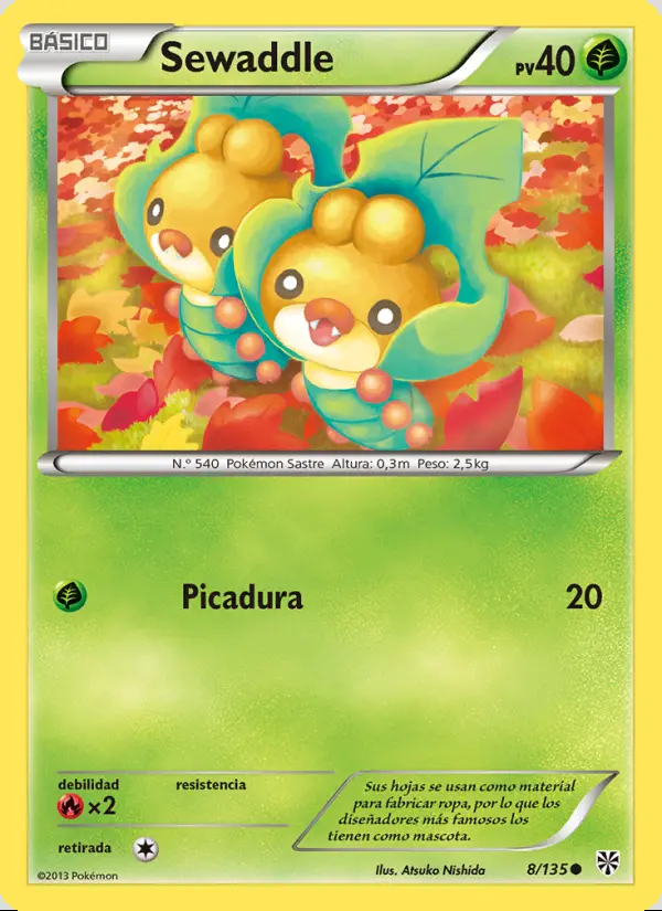 Image of the card Sewaddle