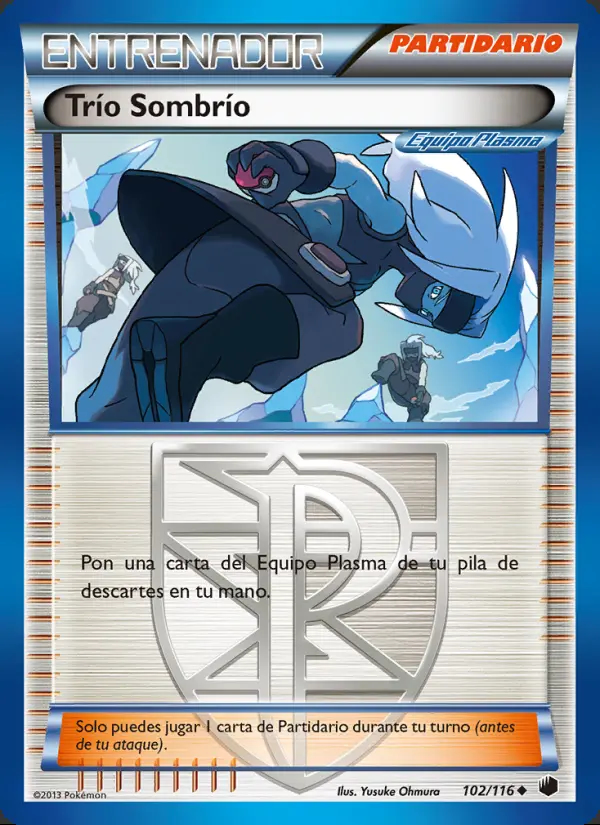 Image of the card Trío Sombrío