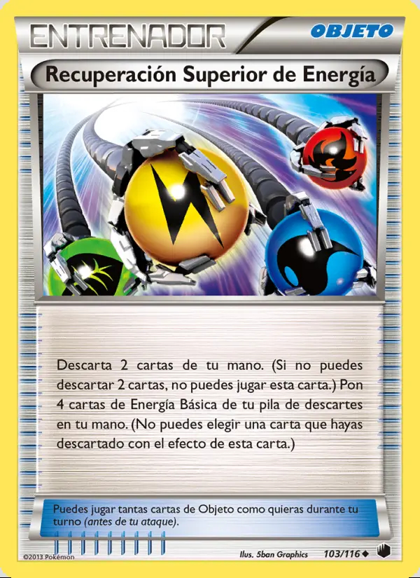 Image of the card Recuperación de Energía Superior