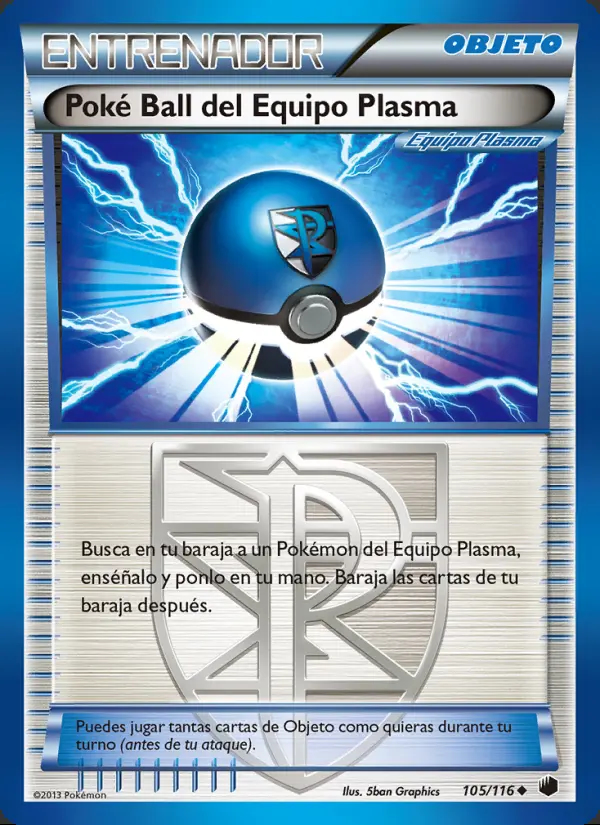 Image of the card Poké Ball del Equipo Plasma