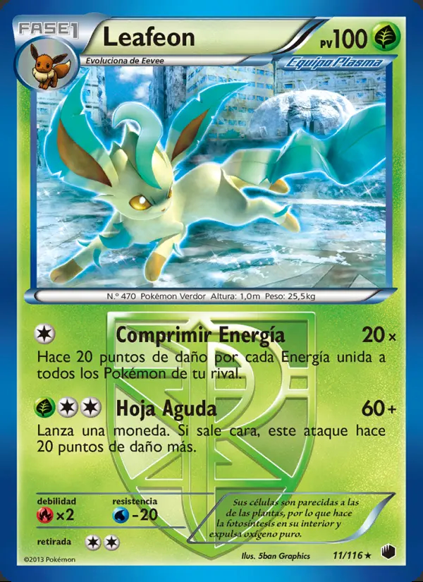 Image of the card Leafeon