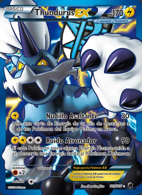 Image of the card Thundurus-EX