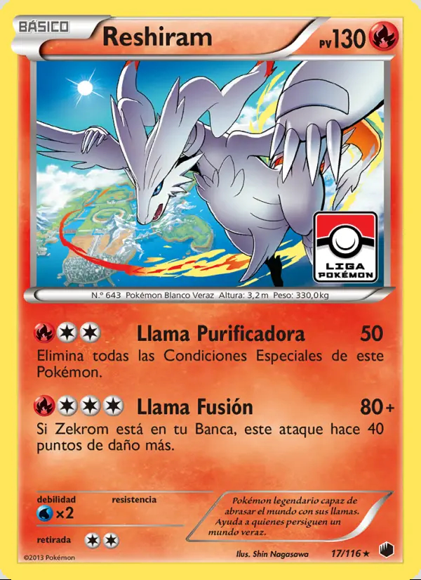 Image of the card Reshiram