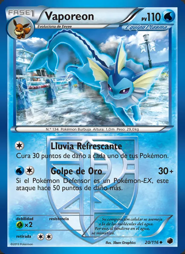 Image of the card Vaporeon