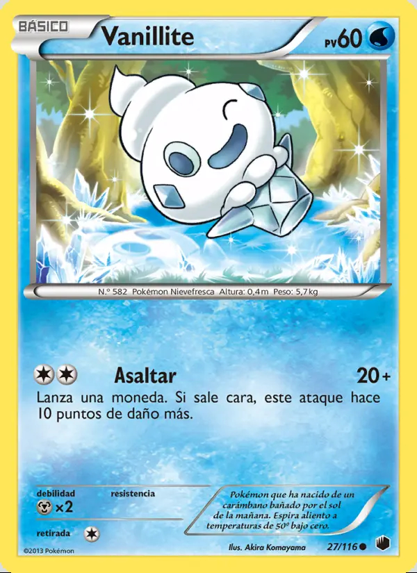 Image of the card Vanillite