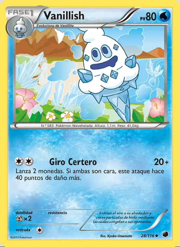 Image of the card Vanillish