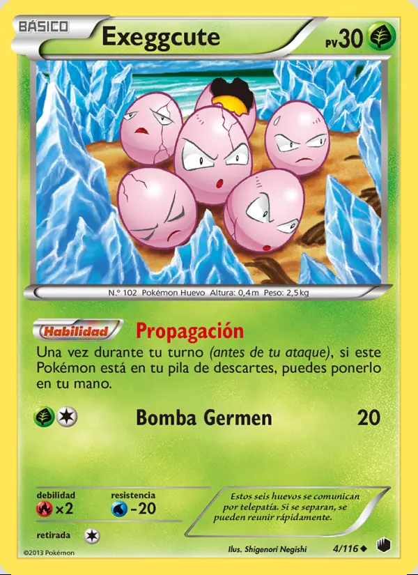 Image of the card Exeggcute