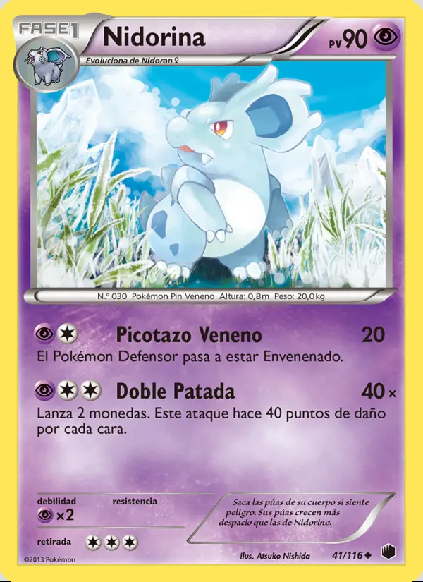 Image of the card Nidorina
