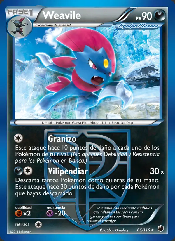 Image of the card Weavile