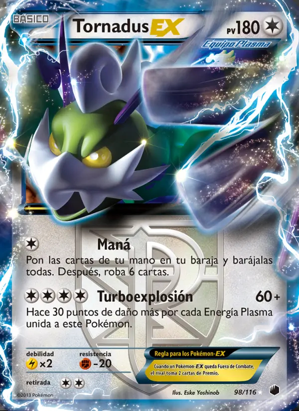 Image of the card Tornadus-EX