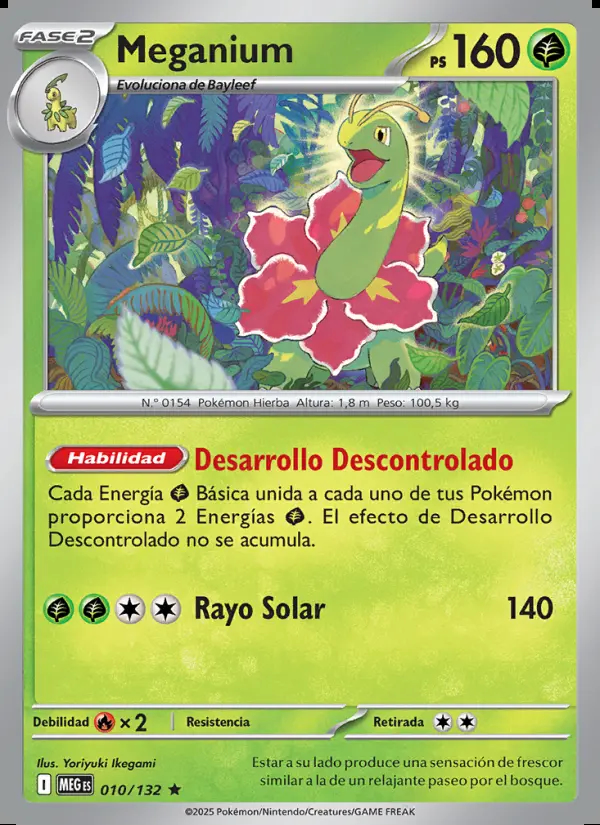 Image of the card Meganium