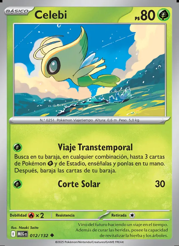 Image of the card Celebi