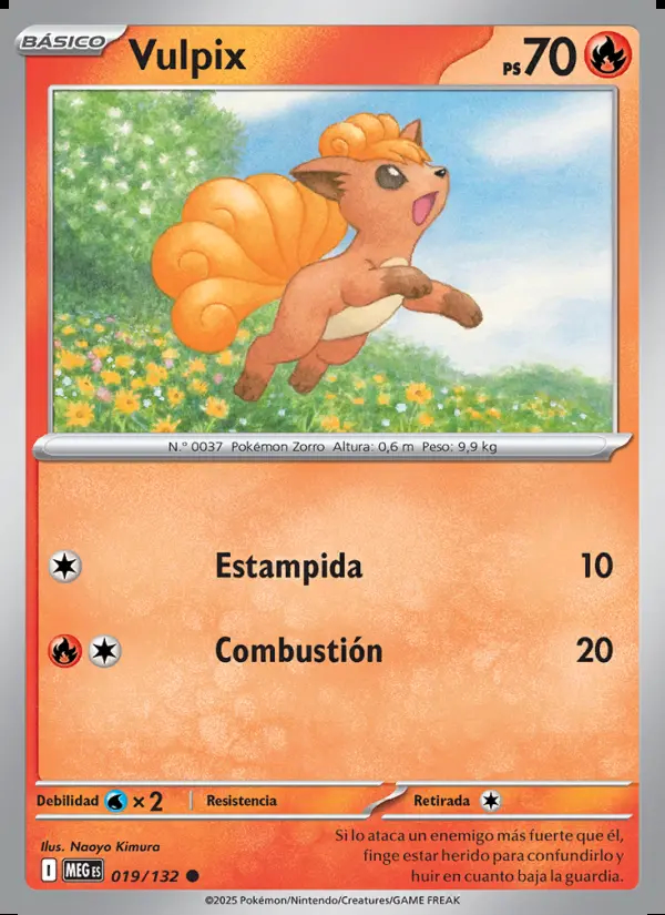 Image of the card Vulpix