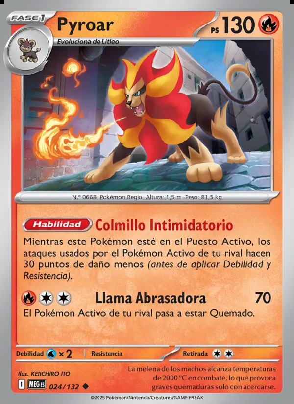 Image of the card Pyroar