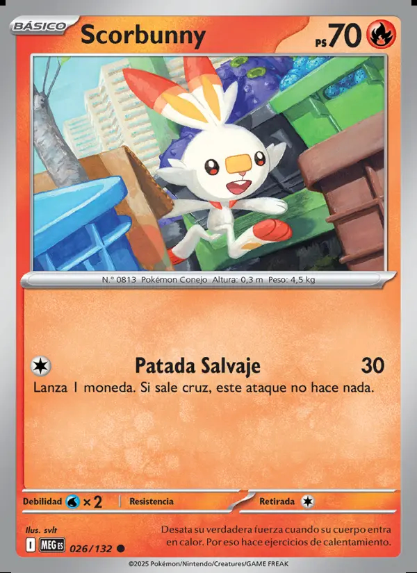 Image of the card Scorbunny