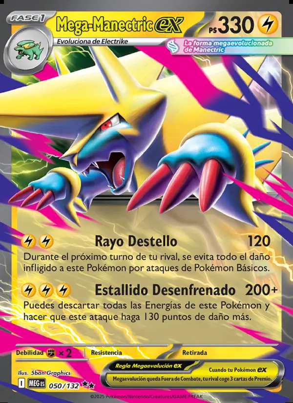 Image of the card Mega-Manectric ex