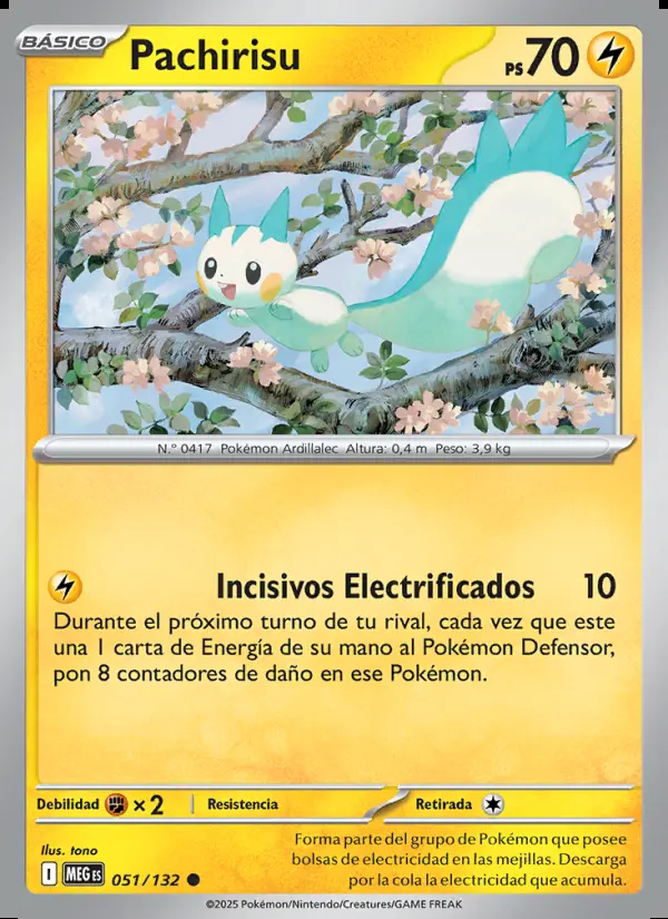 Image of the card Pachirisu