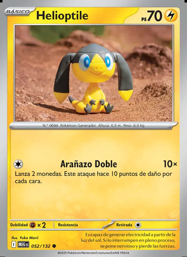 Image of the card Helioptile