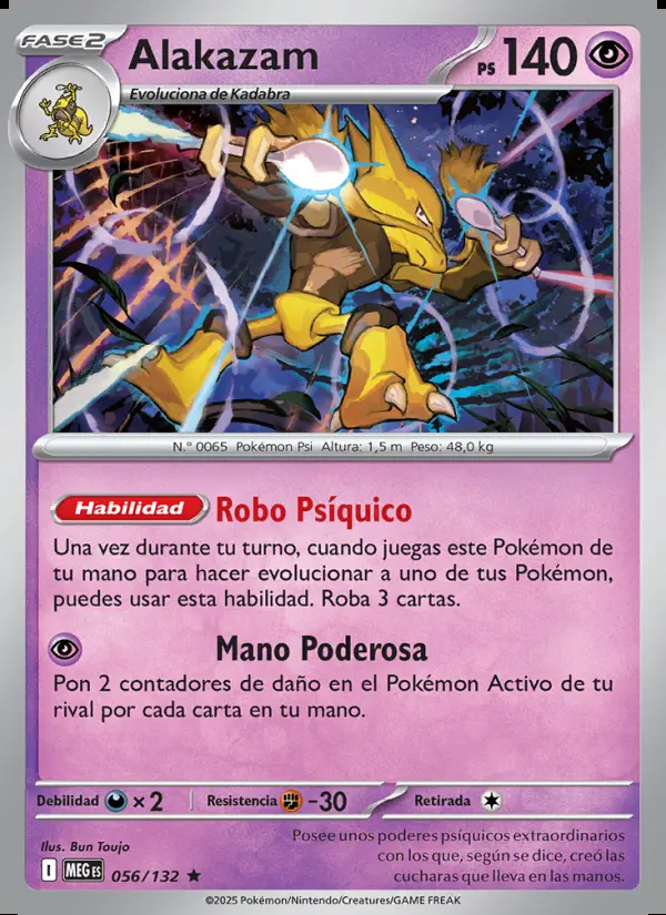 Image of the card Alakazam