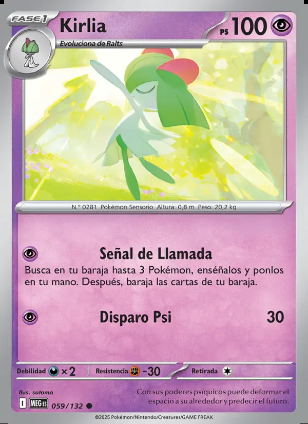 Image of the card Kirlia