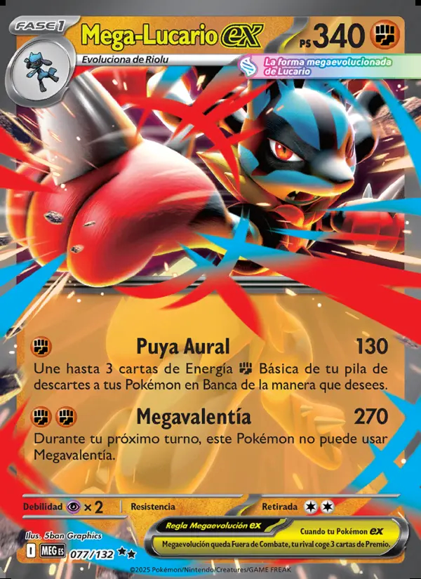 Image of the card Mega-Lucario ex