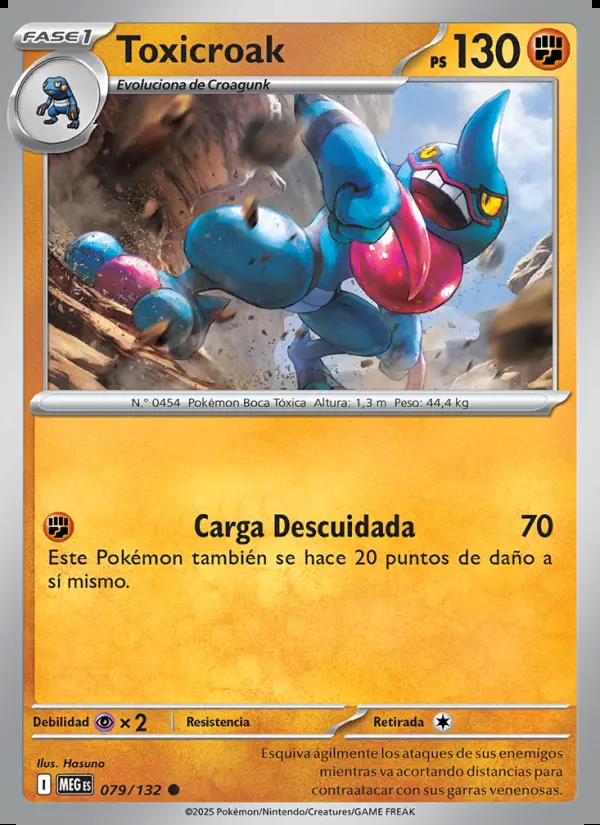 Image of the card Toxicroak