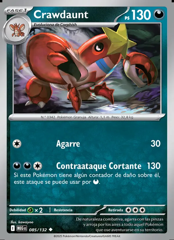 Image of the card Crawdaunt