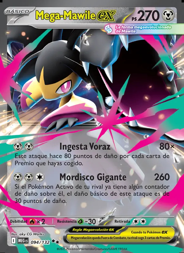 Image of the card Mega-Mawile ex