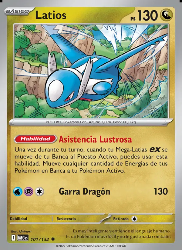 Image of the card Latios